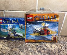 Chima Lego poly bag bundle - new and unopened