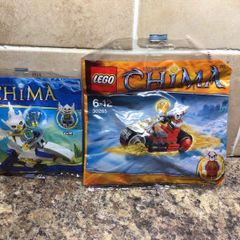 Chima Lego poly bag bundle - new and unopened