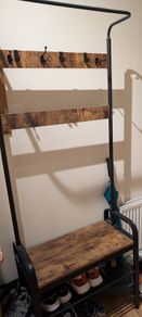 Coat stand with Shoe rack bench / Entrance furniture