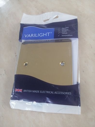 Polished Brass Blank Socket
