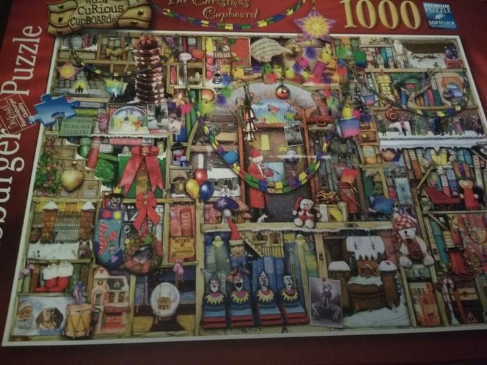Ravensburger Curious Cupboards No. 4 The Christmas Cupboard Jigsaw Puzzle