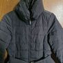Camaieu Winter Jacket with belt Dark Grey Size 40 Image 5