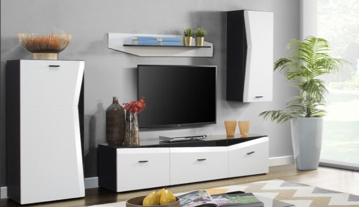 Living Room TV Wall Unit TV Furniture Set Wall Units For Living Room Modern Living Room TV Furniture Set