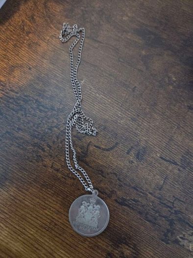Vintage Police medal and chain