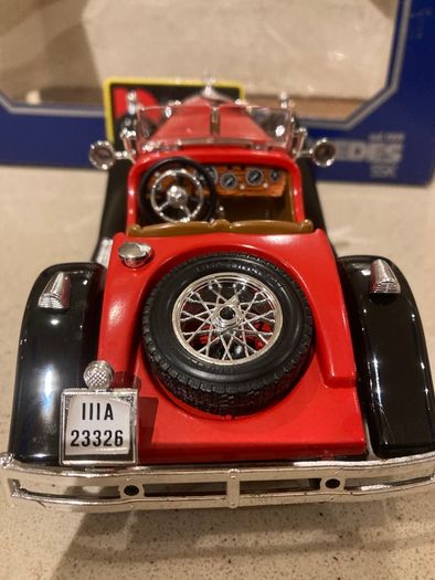 Mercedes SSK Scale 1/24 Burago New