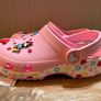 Disney Crocs Minnie clogs sandals girls size C12 Image 3