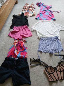 Ladies summer clothes bundle size mix of size  S/8