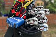 Full set of left handed golf clubs