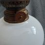 Antique French Limoges porcelain oil lamp Image 6
