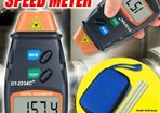 Digital Tachometer Laser Photo Non Contact RPM Tach Meter Motor Speed Gauge