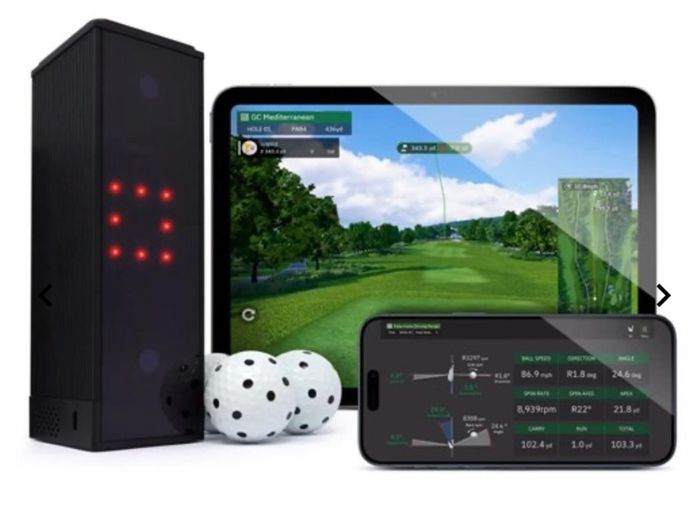 Square golf launch monitor