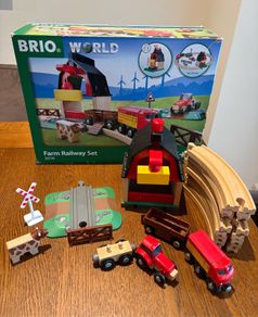 Brio Farm Railway Set