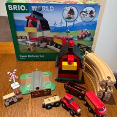 Brio Farm Railway Set