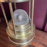 Vintage 1970s Heavy Brass & Copper Miner's Safety Lamp - Cannock Mining (Functional) Image 5