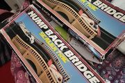scalextric hump back bridge x 2