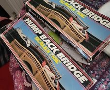 scalextric hump back bridge x 2