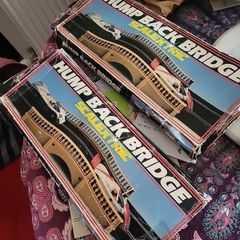 scalextric hump back bridge x 2