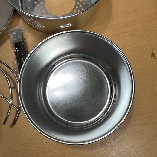 Vintage Camping Cook Set - Pans, Steamer, Stove & Handle