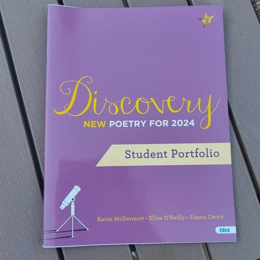 Discovery  New Poetry for 2024  Higher and Ordinary Level Textbook and Student Portfolio Set
