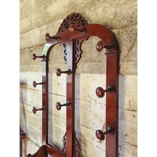 Mahogany Coat and Umbrella Stand KAS501