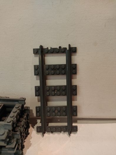 Lego City Train Tracks 17215 Straight Lot of 8 RC