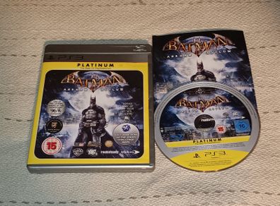 Batman Arkham Asylum Top Playstation 3 Game Platinum Version