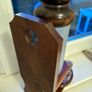 Very Rare Vintage Conac Glass & Timber Decanter Set Image 7