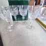 Set Of 4 Galway Clarendon Sherry Glass In Box. Image 6