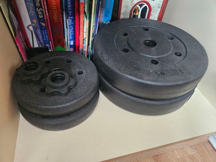 weights 1.25, 2kg 5kg
