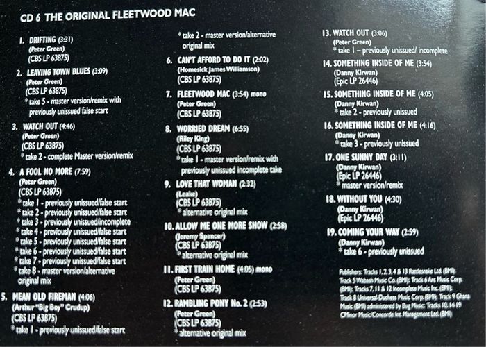 Fleetwood Mac - The Complete Blue Horizon Sessions