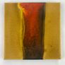 Unique art pottery tile coaster Image 3