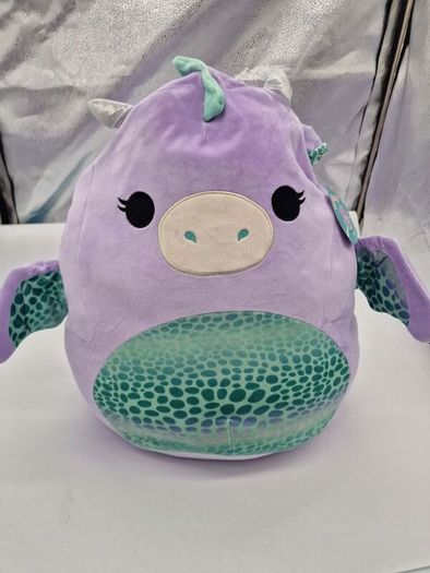 Squishmallows Purple Drow Dragon 50cm