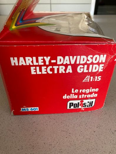Harley Davidson Electra Glide Scale 1/15 Polistil Year 1978