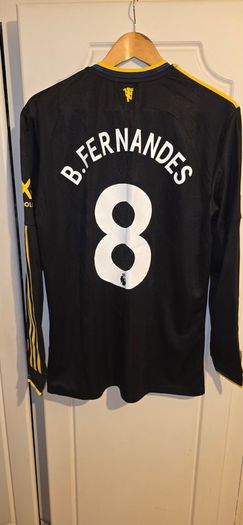 Manchester United Away Jersey 2025/26 Bruno Fernandes #8