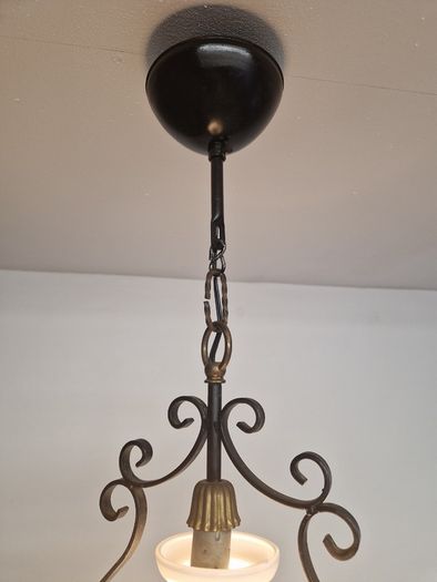 Antique Vintage French ceiling pendant light