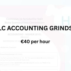Accounting Online Leaving Certificate Grinds