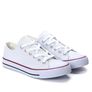 White lace-up sneakers size 3-8 Image 4