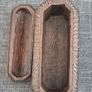 Vintage dragon motif carved wooden box Image 6