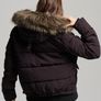 Superdry-Everest Hooded Puffer Bomber Jacket size uk 8 Image 6