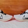 2022 nike react infinity flyknit 3 Size 7.5 eu 42 white/pink in excellent condition Image 4