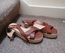 Brown sandals