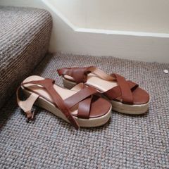 Brown sandals