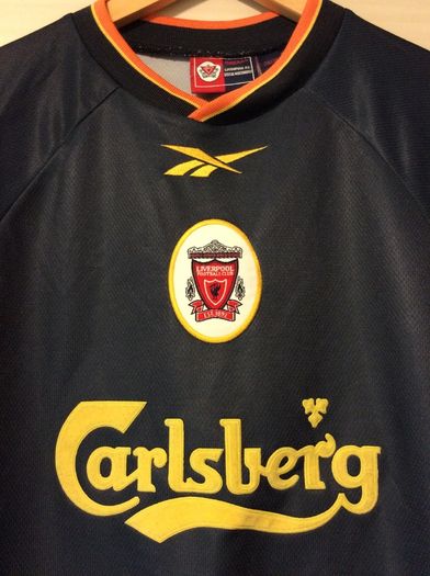 Liverpool Jersey. Official Reebok Mens Goalkeepers Jersey. Season 1999/2000. True Vintage. From The Time.Not A Modern Remake.