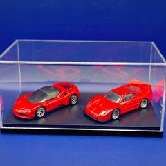 Hot Wheels Ferrari custom display.