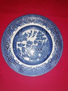 Willow Pattern Plate 6.5"