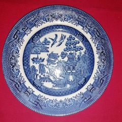 Willow Pattern Plate 6.5"