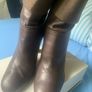 Chanel brown boots Image 4