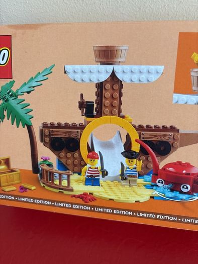 lego pirate set ship playground