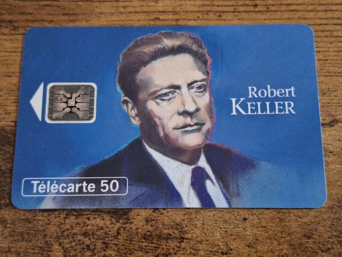 France Phonecard "Robert Keller", used, 4/1994, 50 Units - free standard postage
