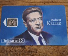 France Phonecard "Robert Keller", used, 4/1994, 50 Units - free standard postage